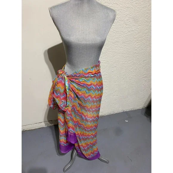 Antica Sartoria Colorful Scarf/Sarong/Shawl - Picture 8 of 12